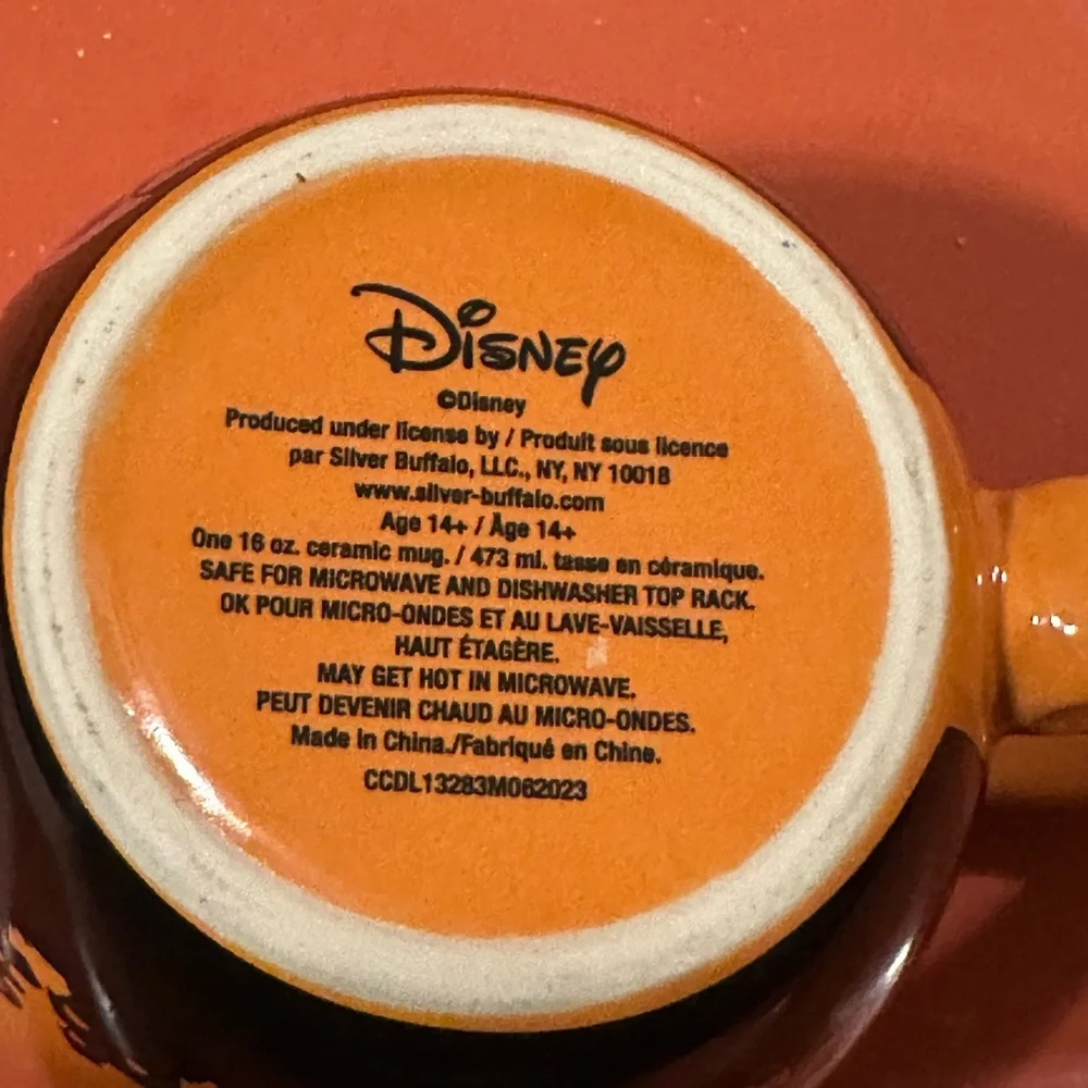 Disney Halloween Mug - Orange
